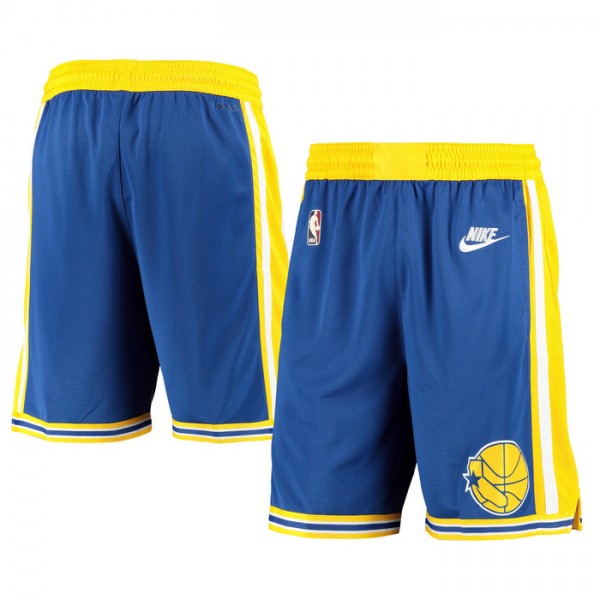 Golden State Warriors NBA Shorts Nike 2022-23 Classic Edition Swingman - Herren